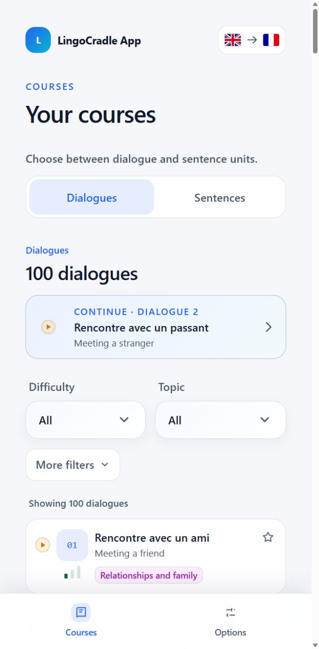 Browse your courses